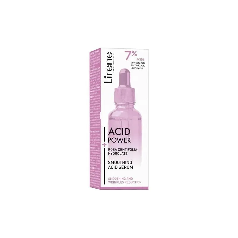 LIRENE Acid Power Sérum Lissant à l'hydrolat de Rose 30 ml