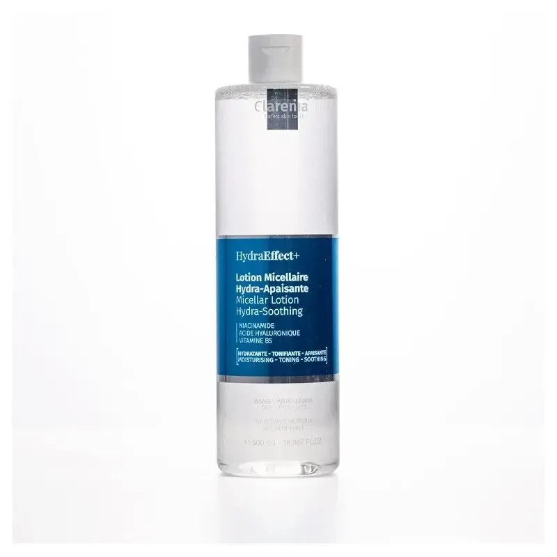CLARENIA Hydraeffect+ Lotion Micellaire Hydra Apaisante 500 ml