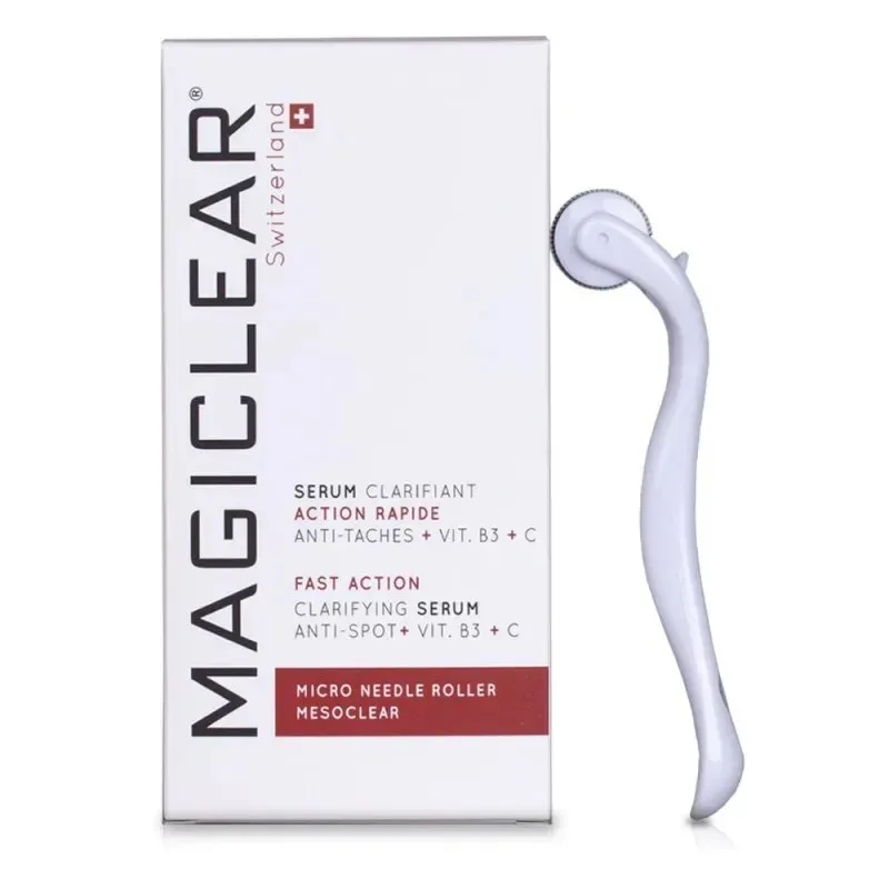 MAGICLEAR Derma-Roller Appareil Anti Taches & Anti Age