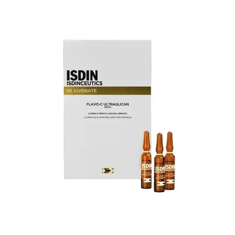ISDIN Isdinceutics Flavo-C Ultraglican Sérum Antioxydant Jour 10 Unidoses de 2 ml
