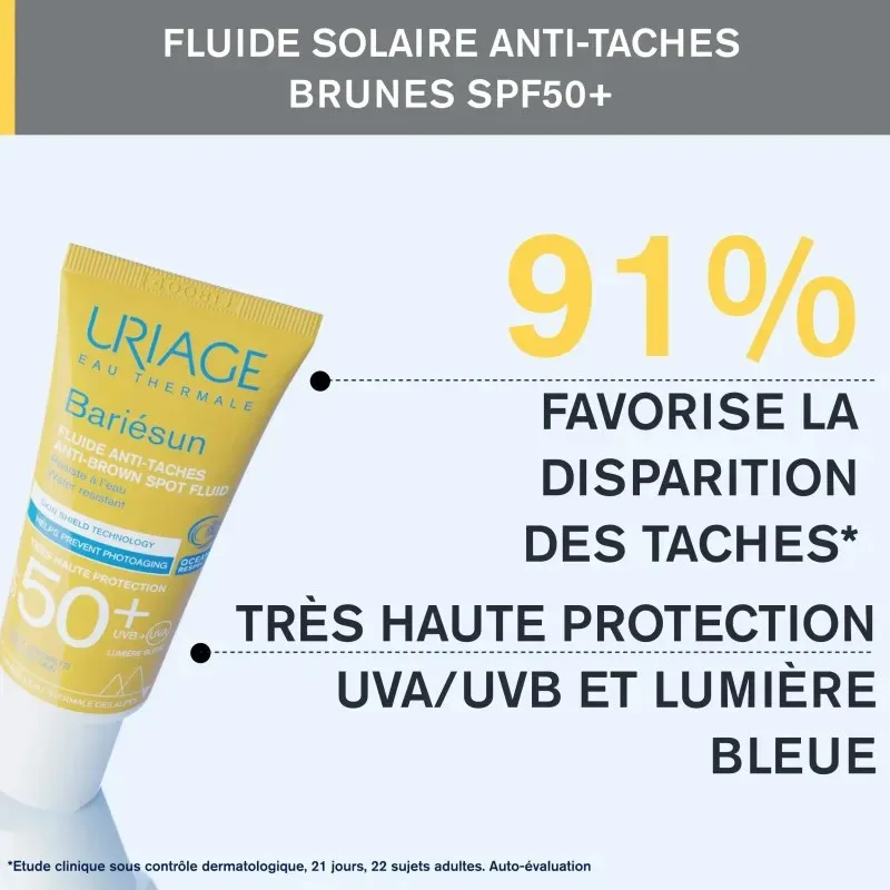 URIAGE Bariesun Fluide Anti Taches SPF50+ 40 ml — photo 2