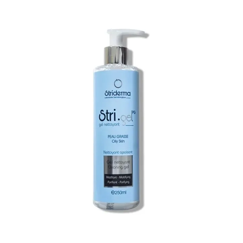 STRIDERMA Stri Gel Nettoyant Peau Grasse 250 ml
