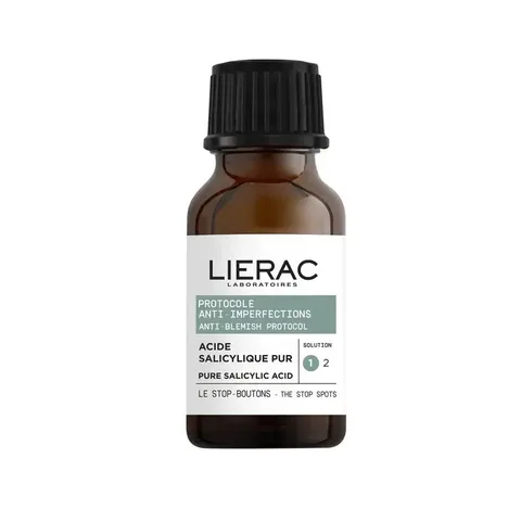 LIERAC le Stop Boutons Acide Salicylique Pur 15 ml