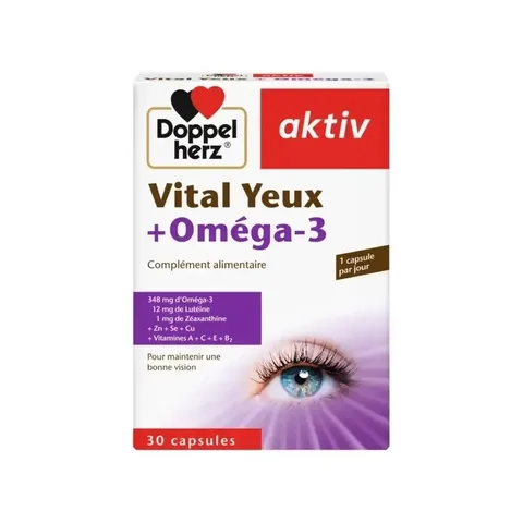 Aktiv Vital Yeux+omega 3 30 Gélules