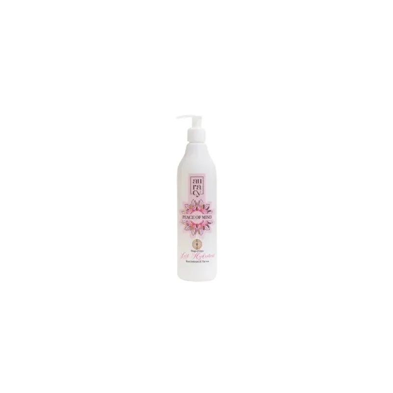 AURACY Peace Of Mind Lait Hydratant Visage et Corps Rose Indienne & Thé Vert 400 ml