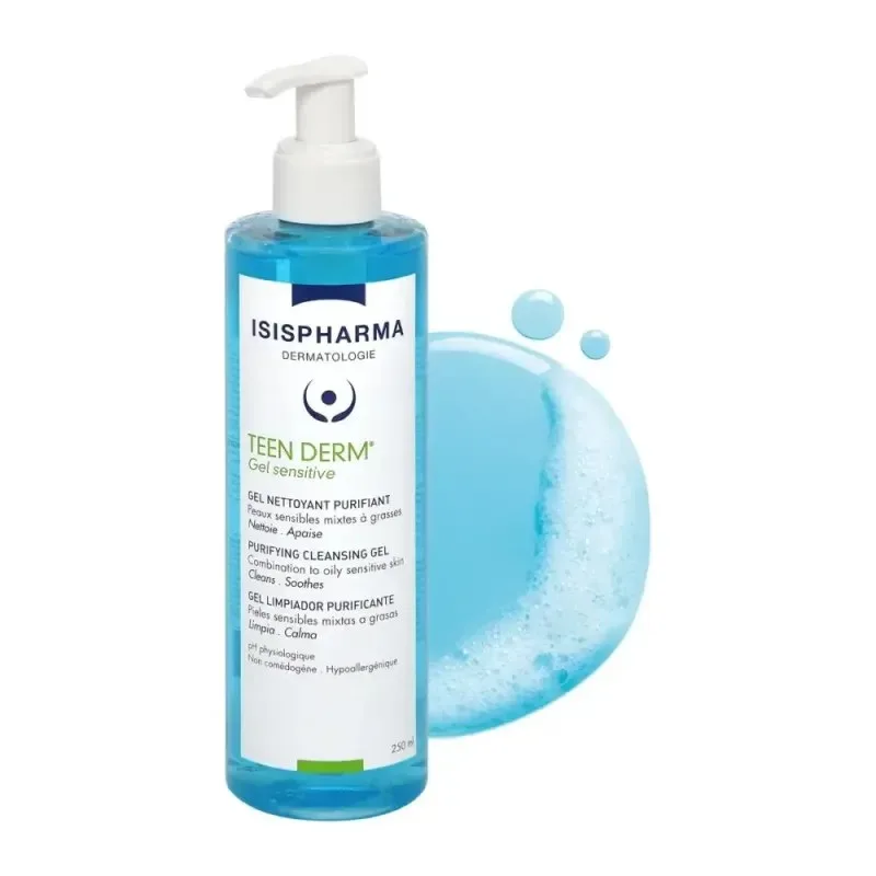 ISISPHARMA Teen Derm Gel Sensitive 250 ml