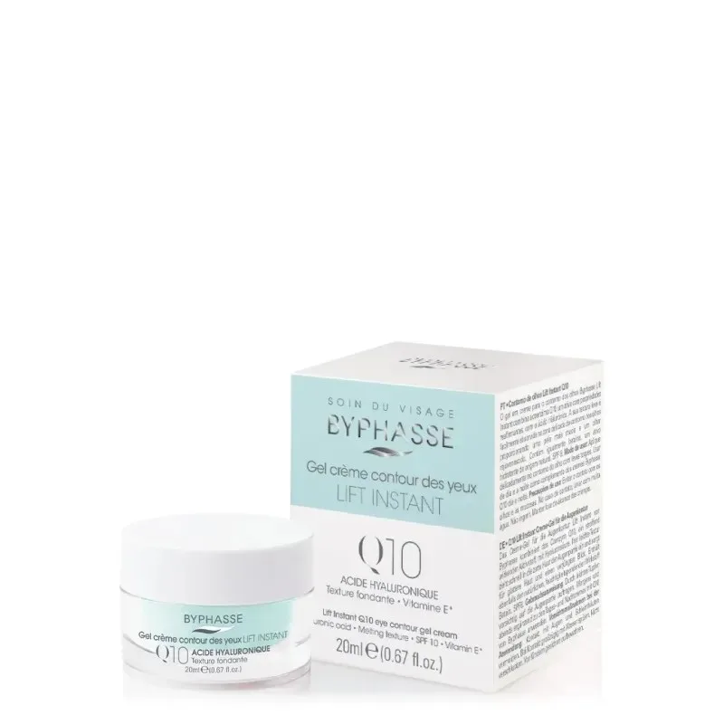 BYPHASSE Gel Crème Lift Instant Q10 Contour des Yeux 20 ml