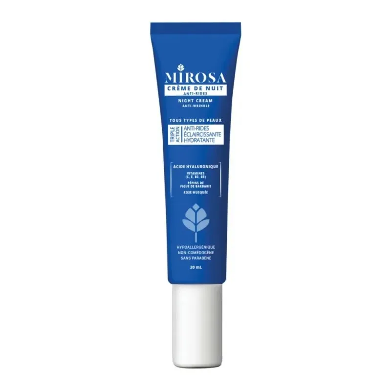 MIROSA Crème de Nuit Anti Rides 20 ml