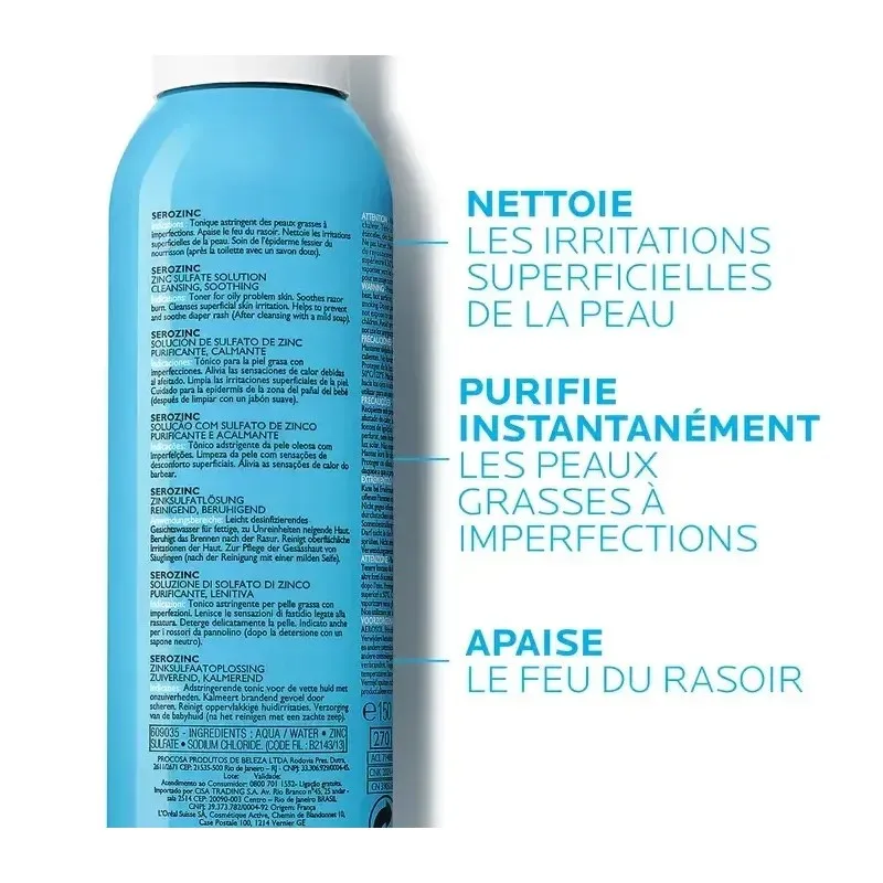 LA ROCHE POSAY Serozinc 150 ml — photo 2