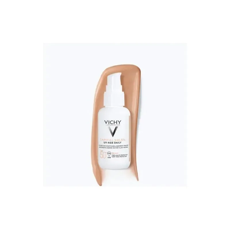 VICHY Capital Soleil Uv Age Daily Fluide Teinté SPF50+ 40 ml
