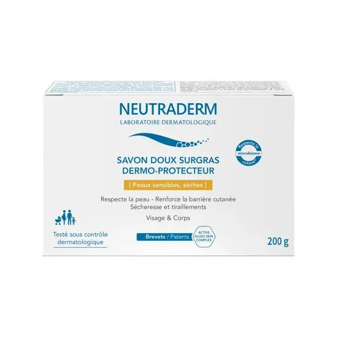 NEUTRADERM Savon Doux Surgras Dermo-Protecteur 200 g