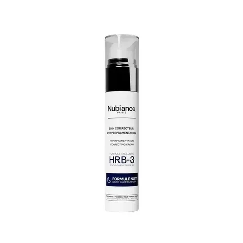 NUBIANCE Crème Soin Correcteur d'hyperpigmentation Hrb-3 Formule Nuit 50 ml