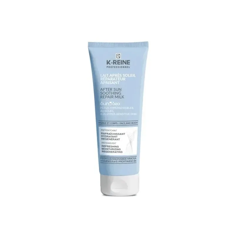 K-REINE Lait Après Soleil Réparateur Apaisant Visage et Corps 100 ml