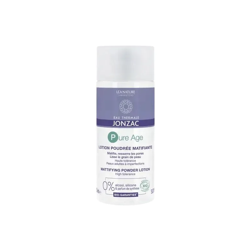 JONZAC Pure Age Lotion Poudree Matifiante 150 ml