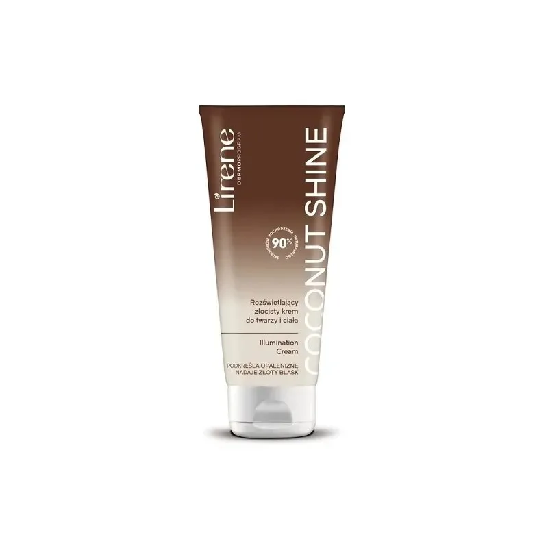 LIRENE Coconut Shine Crème Illuminatrice Visage et Corps 150 ml