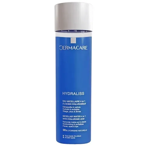 DERMACARE Hydraliss Eau Micellaire 4en1 à l'acide Hyaluronique 200 ml
