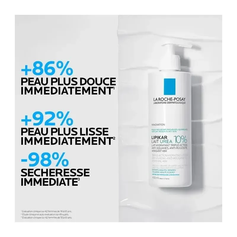 LA ROCHE POSAY Lipikar Lait Urea 10% 400 ml — photo 2