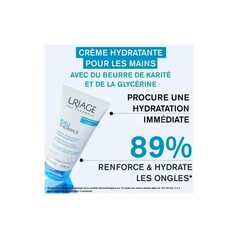 URIAGE Eau Thermale Crème d'eau Mains 50 ml — photo 2