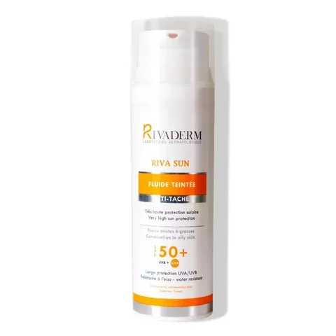 RIVADERM Riva Sun Écran Fluide Teinté SPF50+ 50 ml