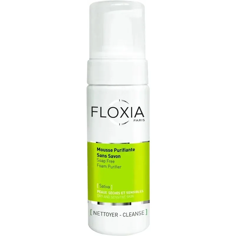 FLOXIA Mousse Purifiante sans Savon 150 ml