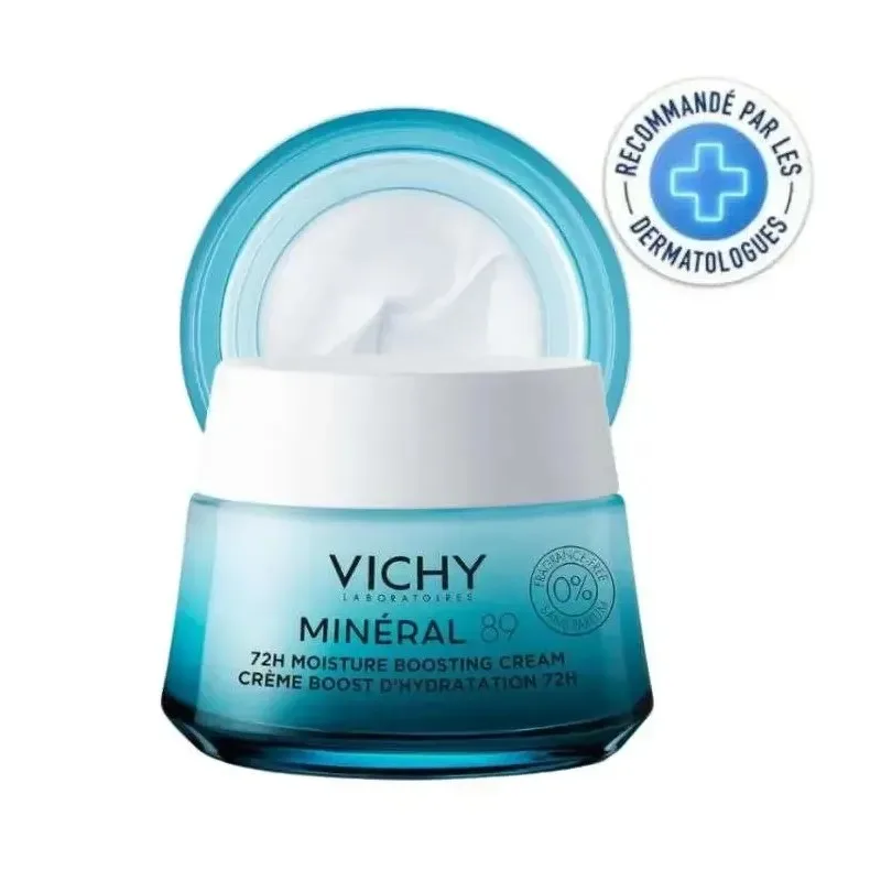 VICHY Minéral 89 Crème Légère Boost Hydratation 72H 50 ml