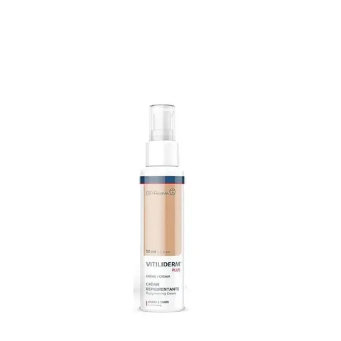 Vitiliderm Plus Crème Repigmentante Visage et Coprs 50 ml