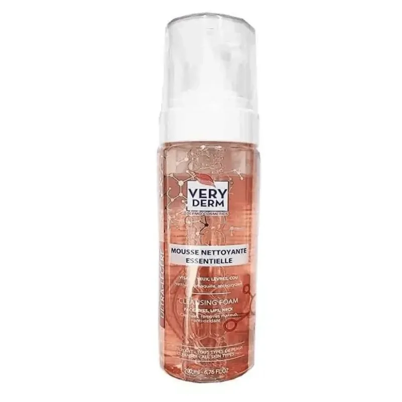 VERY DERM Mousse Nettoyante Essentielle Ultra Légère 200 ml