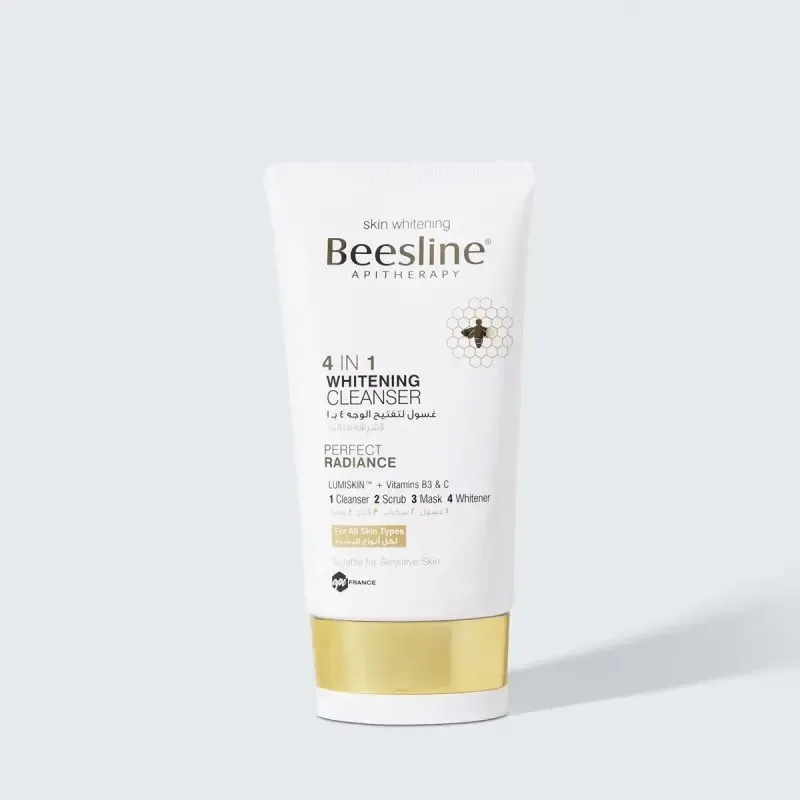 BEESLINE Gel Nettoyant Éclaircissant Visage 4en1 150 ml