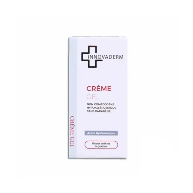 INNOVADERM Crème Gel Peau Mixte à Grasse 50 ml