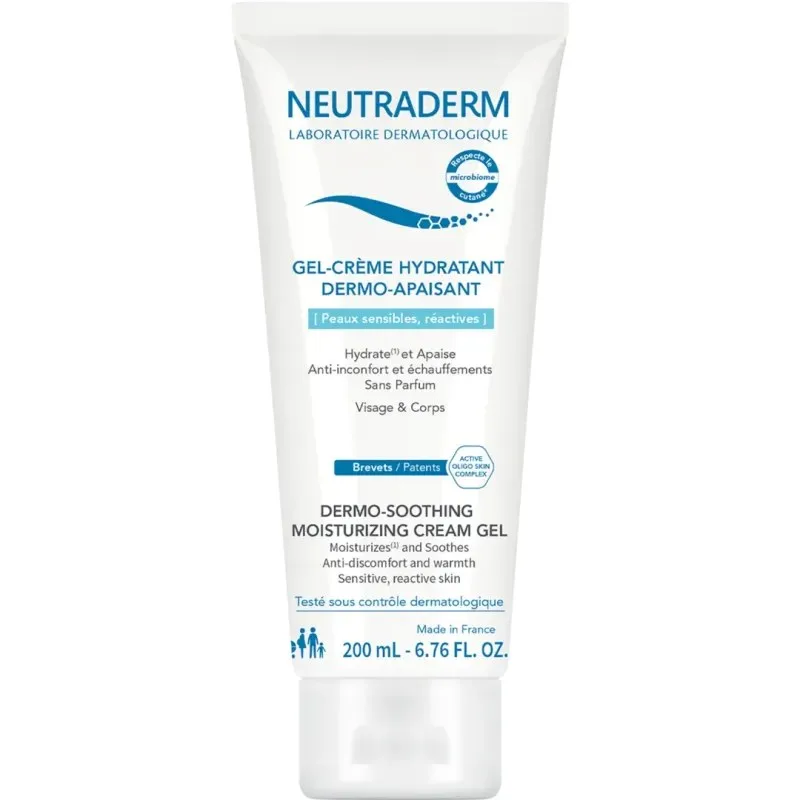NEUTRADERM Gel Crème Hydratant Dermo-Apaisant 200 ml