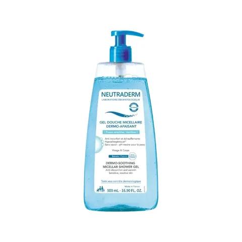 NEUTRADERM Gel Douche Micellaire Dermo-Apaisant 500 ml