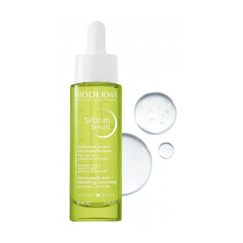 BIODERMA Sebium Sérum Concentre Lissant Anti Imperfections 30 ml