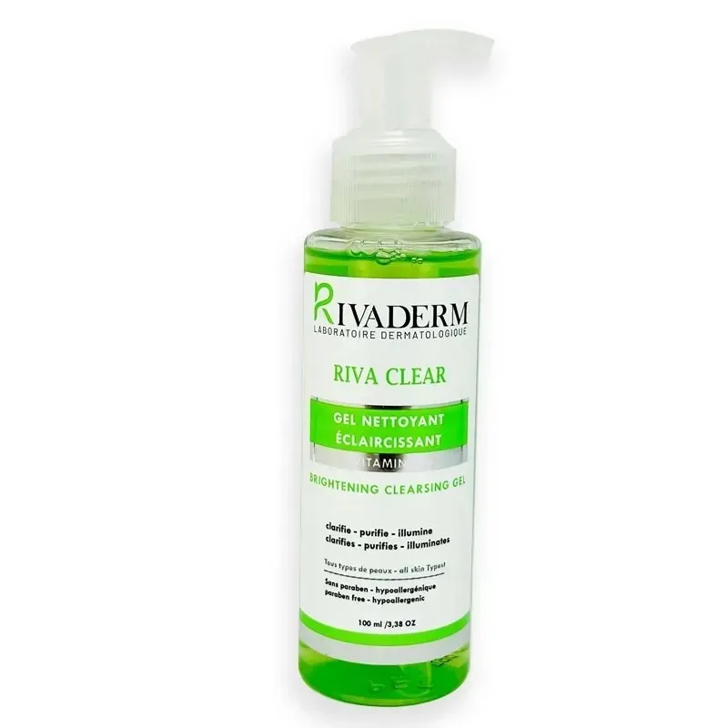 RIVADERM Rivaclear Gel Nettoyant 100 ml
