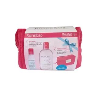 BIODERMA Sensibio Trousse Rituel Démaquillant (h2o Micellaire+h2o Eye)