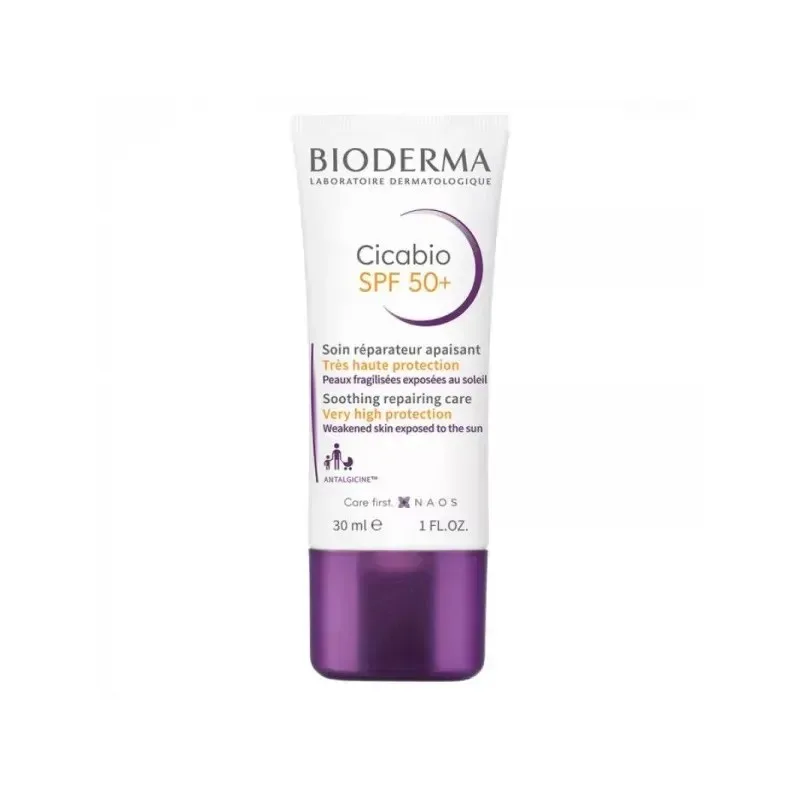BIODERMA Cicabio SPF50+ Soin Réparateur Apaisant 30 ml