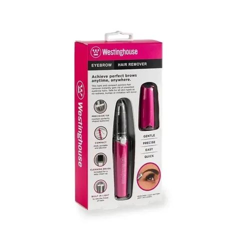 WESTINGHOUSE Épilateur de Sourcils à Piles