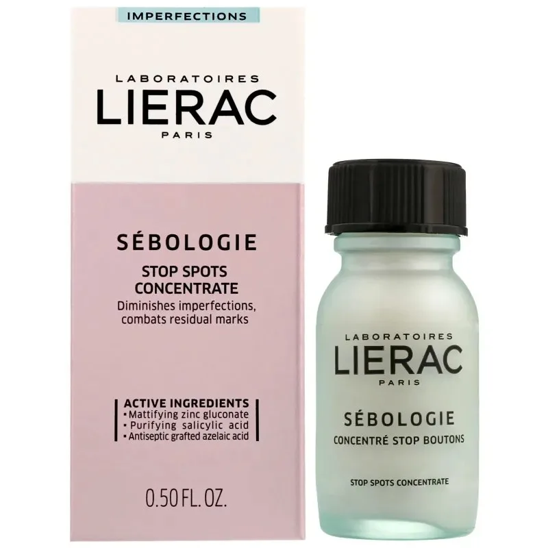 LIERAC Sebologie Concentre Stop Boutons Correction Imperfections 15 ml