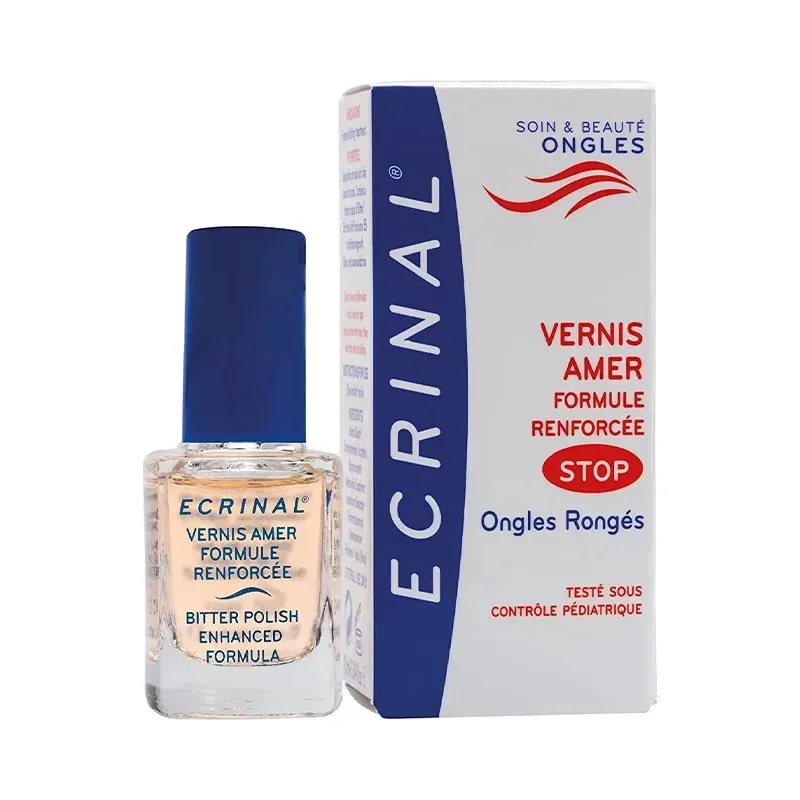 ECRINAL Vernis Amer Stop aux Ongles Ronges 10 ml