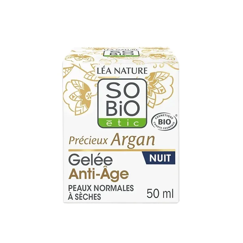 So Bio Precieux Argan Crème de Nuit Anti-Âge 40 ml