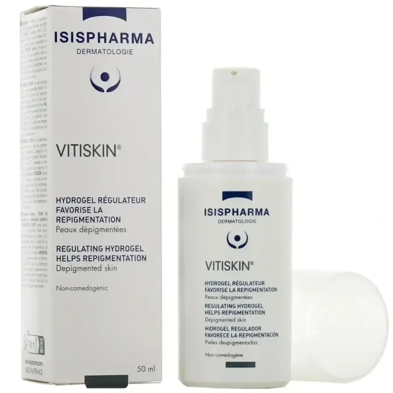 ISISPHARMA Vitiskin Hydrogel Regulateur Peaux Depigmentees 50 ml