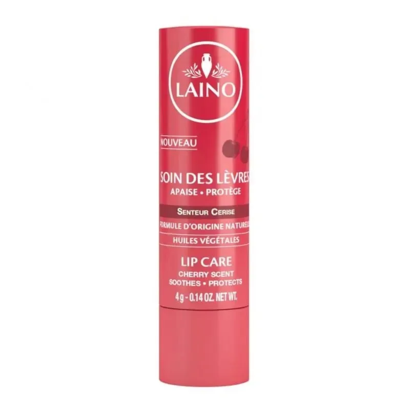 LAINO Soin des Lèvres Fragilisees Gout Cerise 4 g