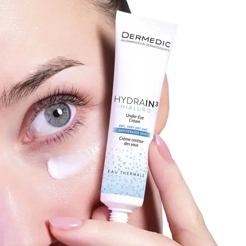 DERMEDIC Hydrain 3 Crème Contour des Yeux Hydratant 15 ml — photo 2