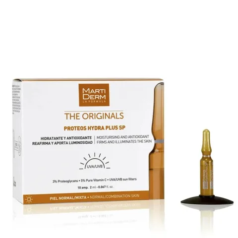 MARTIDERM Thé Originals Proteos Hydra Plus Sp Peaux Normales-Mixtes 10 Ampoules