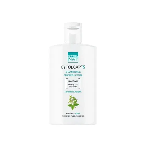 CYTOLNAT Cytolcap S Shampooing Seboreducteur Cheveux Gras 200 ml