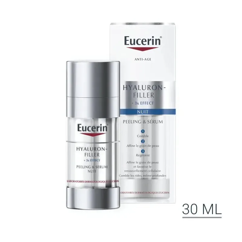 EUCERIN Hyaluron Filler Peeling Sérum Nuit 30 ml