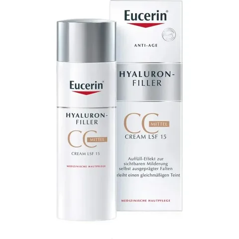 EUCERIN Hyaluron-Filler Cc Cream Medium SPF 15 50 ml