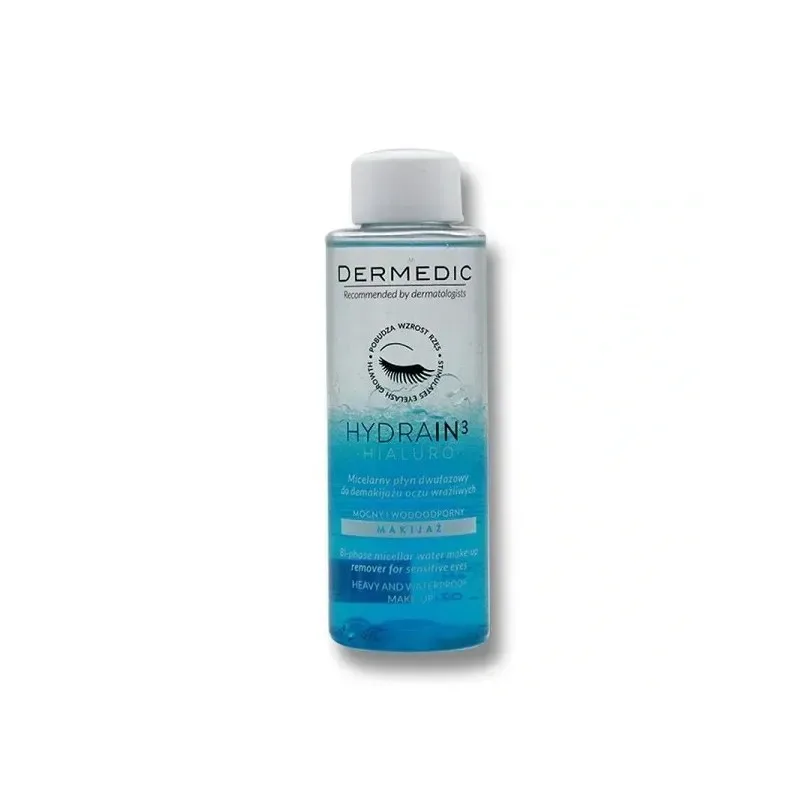 DERMEDIC Hydrain 3 Eau Micellaire Bi Phase Démaquillante 115 ml
