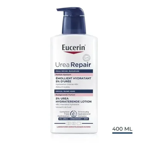 EUCERIN Urearepair Plus Emollient 5% d'uree 48H 250 ml