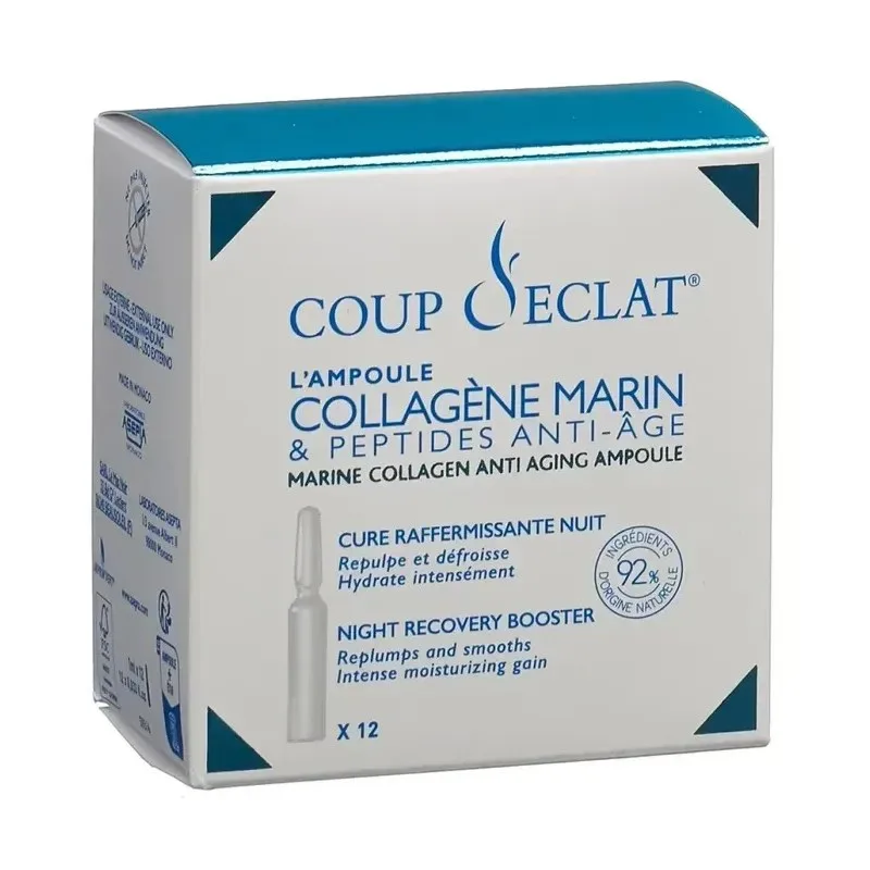 Coup d'éclat Concentre Energetique Anti-Âge 12 Ampoules
