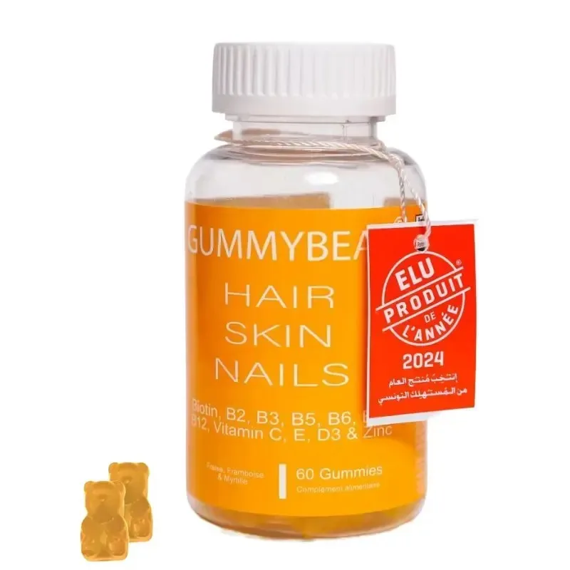 GUMMYBEAR Hair Skin Nails 60 Gummies